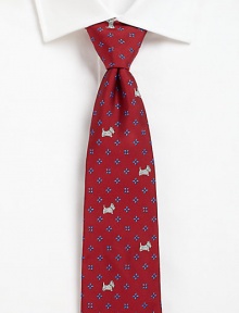 EXCLUSIVELY OURS. This limited-edition, novelty print tie is all business...with a wink.SilkDry cleanMade in USA