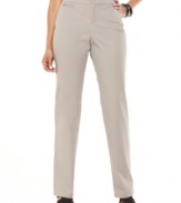 An elegant pair of tapered-leg pants - what could be better? Style&co.'s feature extra tummy control panel for a smooth look!