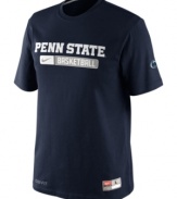 Be a part of the wave-help keep team spirit up with this Penn State Nittany Lions NCAA basketball t-shirt from Nike.