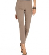 Sophisticated ankle-length pants from Alfani define casual chic with their sleek, skinny leg. Show off statement pumps or wear with simple accessories for classic style.