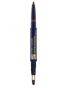 The ultimate tool for lining your lips. Versatile, double-ended pencil has twist-up color on one side, lip brush on the other. Color tip is always perfectly shaped - never needs sharpening. Use the lip brush to apply your lipstick or other lipcolor. Creates a defined, professional look. Comes with an initial color cartridge plus one refill. Additional refills available. 