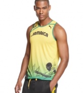 Reach high. Take your performance to the next level with this singlet shirt from the Puma Usain Bolt collection, designed to keep you in the zone.