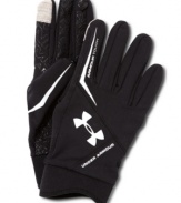 Stay in touch with your personal devices with these specialty gloves from Under Armour.