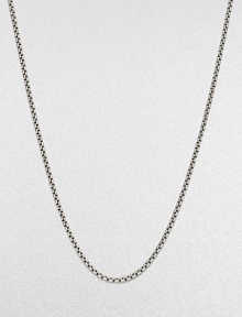 Sterling silver and 14K yellow gold chain necklace. Lobster claw clasp 72 long Made in USA