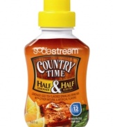 It's half time-go ahead, have both of your favorite flavors! A brilliant blend of lemonade & iced tea, this quick & easy mix is exactly what your tastebuds have been asking for. Simply grab this mix & your SodaStream and get your fill of this favorite.