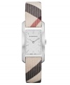 The first name in British fashion, Burberry creates iconic patterns that outlast trends. This Swiss-made timepiece is no exception.