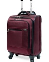 A little goes a long way with lightweight luggage that eases your load without sacrificing durability. The long life of this incredibly strong suitcase keeps you traveling, offering 360-degree wheels, an expandable main compartment and convenient interior features that keep your clothes wrinkle free. Limited lifetime warranty. Qualifies for Rebate