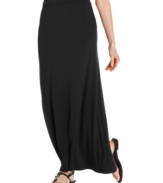 Rendered in a silky, super-soft stretch knit, a classic maxi skirt from MICHAEL Michael Kors is the epitome of effortless chic. Pair it with anything in your closet for a flawless, pulled-together look.