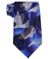 Add a note of artistic elegance to your outfit with this graphic tie from Jerry Garcia.