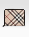 Slip your iPad® in this sturdy zip-around case crafted from signature Burberry check PVC.Zip-around closureLightly padded lining10W X 8H X 1DMade in Italy