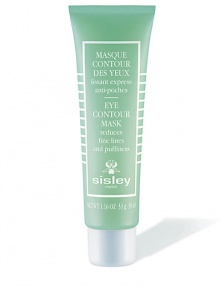 Reduces fine lines and puffiness. Helps refresh, smooth and rejuvenate the eye contour. Thanks to a unique combination of active ingredients, vitamins and trace elements this eye mask works in just 10 minutes to help re-hydrate skin and smooth away visible signs of fatigue.