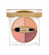 Divinora new radiant quartet. A luxurious eyeshadow palette of iridescent colors that create matte and sparkling effects. The ultra soft powders also sculpt and emphasize the eyes for all-day wear that lasts into the night. 