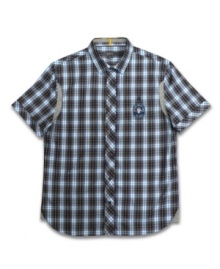 Perfect for layering or all on its own, freshen up your wardrobe with this crisp plaid shirt from Cavi (Clearance)