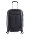 The best of both worlds-a unique, lightweight hybrid design combines a softside construction with hardside paneling for superior protection and incredible packing flexibility. Set on easy-glide spinners, this bag goes where you go with ease & versatility, expanding to fit more in to a fully-lined interior with suiter system and padded tie-down strap. Limited lifetime warranty.