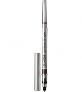 Clinique's automatic eye pencil twists up. Glides on. Smudges to a smooth blur of colour. Silky formula slinks on, lining, defining, with the greatest of ease. 0.01 oz. 