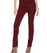 Bold basics: These jeggings from Not Your Daughter's Jeans are modern essentials in a striking new hue. Try them with a billowy tunic or with a crisp tucked-in shirt!