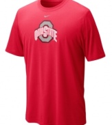 Keep team spirit rolling with this Ohio State Buckeyes NCAA t-shirt from Nike.