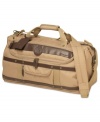 Caught the travel bug? Get up & go with this expedition-ready duffel, which is perfectly-sized for spontaneous getaways. A distressed, recycled polyester exterior stands out with faux leather accenting, while a fully-printed, fully-lined interior paints a picture of all the places in the world you need to see & explore. 5-year warranty.