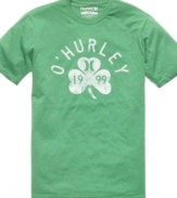 Get the luck o' the Irish all year round. This Hurley shirt will be your new fave.