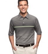 Sporting essentials that always score. This polo shirt from Champions Tour is the right way to hit the links.