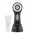 NEW Clarisonic Aria infuses patented sonic cleansing with a harmonic blend of function and form. Sleek, modern, intuitive, Aria sings with 3 speeds, and a real time battery life indicator. Set includes Hi-gloss Black Aria, sensitive Brush Head, dual functioning drying stand, USB enabled pLink charger, and 1 oz. Refreshing Gel Cleanser. Please note: USB enabled pLink charger not shown. 