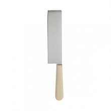 Alessi's rectangular blade is ideal for serving semi-hard cheeses.