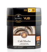 Double the deliciousness. This innovative system combines a coffee pod and a frother pod to fill every cup with a shot of a bold Arabica blend and a topping of sweetened cream. Bursting with a rich cocoa flavor, this blend has a deep-roasted taste that comforts and calms.