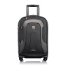 From T-Tech's Presidio Collection comes this expandable, 4-wheel carry-on for the frequent and overnight business traveler. Made from exclusive and durable X-Tech fabric, this compact design is sized to meet most international carry-on dimensions. The 4-wheel system allows for great maneuverability in every direction-push or pull this case anywhere.