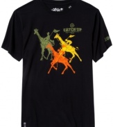 Take the reins and score big! This graphic t-shirt from LRG will win every time.