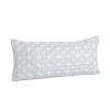 Hudson Park Luxe Morrocan Star Medallion Decorative Pillow, 10 x 20