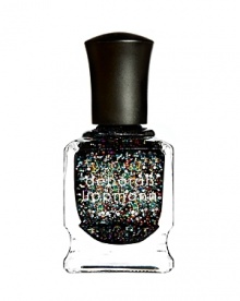 Favorites from Deborah Lippmann's GET THIS PARTY STARTED set are now available individually. Inspired by the top-selling HAPPY BIRTHDAY, these two variations of the sparkling shade: FORGET YOU and CANDY SHOP. They're both packed with the same unique hexagon-shaped glitter that gives HAPPY BIRTHDAY it's magnificent glint, only FORGET YOU has a sheer black baseand CANDY SHOP a bubblegum pink.