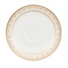 The Samarkand bone china collection by Villeroy & Boch combines stylish, exotic elements with timeless elegance. Precious golden bands and chains decorate this pure white bone china pattern. Warm ivory tones add a harmonious touch. Mix and match with coordinating Mosaic-designed pieces for a look that is truly your own.