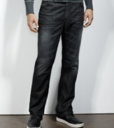 Dial down your denim. This dark-wash pair from INC International Concepts will be your most versatile pair of blues.