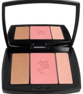 Sensationally smooth. All-in-One Blush Palette sculpts and enhances your best features. Artistry is made easy with three simple steps to contour, blush and highlight your complexion. For any skin tone, any face shape - your complexion naturally enhanced. Define your face, enhance or diminish any features for a complexion that is illuminated, brightened and lifted.