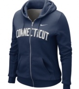 Spread the spirit and cheer on your favorite team with this NCAA Connecticut Huskies hoodie from Nike.