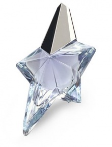 Experience the celestial sensation of Angel. Both vibrant and intoxicating, this glamorous fragrance is held within a star bottle that lies flat, cut and polished to perfection. 0.8 oz. Made in France. 