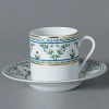 Indulge yourself in color, charm and elegance. A perfect balance of florals and delicate design between borders of gold.