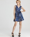 Rachel Zoe Dress - Krista Zebra Print Bubble