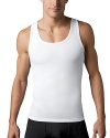 Gentlemen, expect more from your undershirt! This cotton compression tank top will forever change the way you look and feel in your clothes. Made with high-quality, ring-spun cotton, this tank leaves no bulk under clothes.