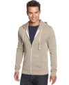 Leave an imprint with your style with this eco-friendly zip up hoodie from Alternative Apparel.