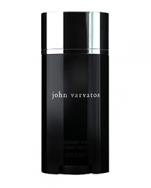 A clear stick deodorant designed to mask odor and keep you feeling fresh all day. Leaves skin with a hint of the signature John Varvatos fragrance