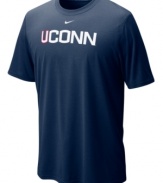 Keep team spirit rolling with this Connecticut Huskies NCAA t-shirt from Nike.