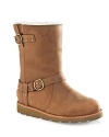 Harness moto style, whatever the weather, in these waterproof leather UGG® Australia boots.