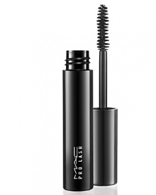 Lengthening, thickening, non-flaking, non-smudging... totally hard-wearing. Sassy and lush. Works on the catwalk, soups up the sidewalk. Tested and approved by Artists. Industrially packed; commodity-priced. Gives you attitude. A real hardworking mascara that is lush and luxe in its finish. Good to layer. Apply one coat of Pro Lash for enhanced, defined lashes. For more drama, build up the layers. To layer - apply, allow to dry, then apply again. Pro Lash works the hardest when applied right from the roots of the lashes to the tips. For volume, apply Pro Lash to the top side of the lashes first, and then to the under side. For a perfect groomed finish, comb the lashes through with the No. 204 Lash Brush.