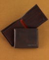 Time to replace your most important accessory? Turn to this smooth leather passcase wallet from Nautica.