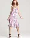 Brushstroke-like stripes lend an artsy quality to this Ella Moss dress, the epitome of effortless balmy-season style.