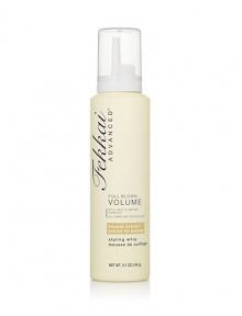 Hair plumping complex with Baobab lightweight whip elevates every strand keeping your style all day. 5.1 oz. 