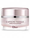 Capture Totale Multi Perfection and Nurturing Rich Crèmes deliver immediate and lasting comfort to the skin with each application and correct all signs of aging. Their nourishing power is boosted by the action of targeted ingredients which protect the stem cells. As a result, the skin is smoother, firmer, more even and more luminous. These crèmes do it all. 1.7 oz. 