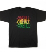 Feel the rhythm of relaxation in this graphic t-shirt from O'Neill.