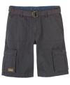 These ripstop shorts from Levi's will keep up with his active lifestyle while keeping him looking cool.